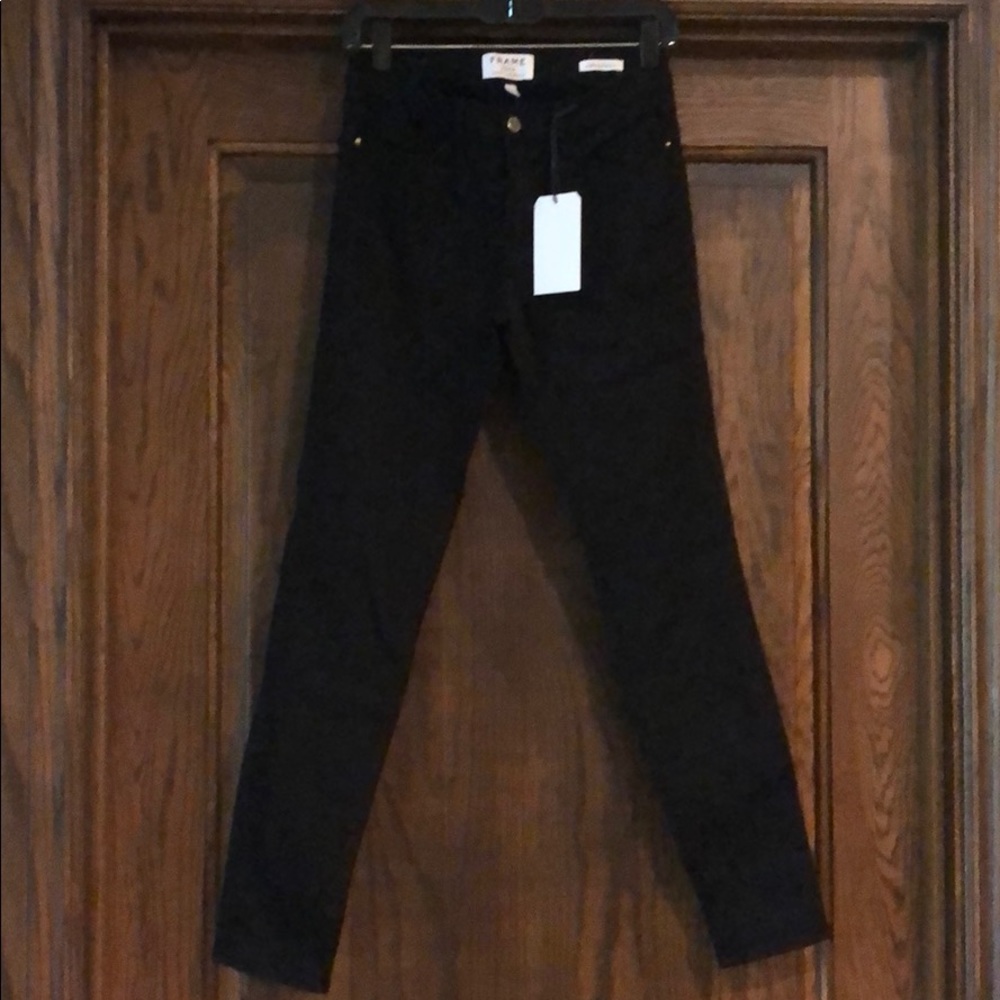 Frame black denim jeans
